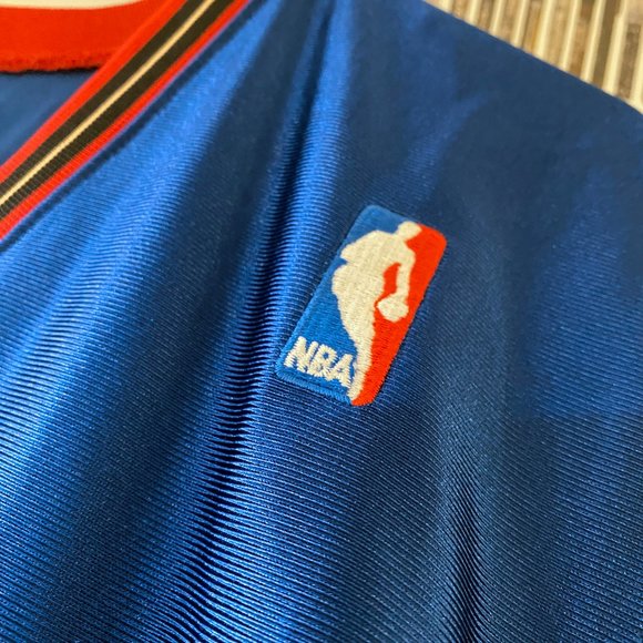 Champion - Allen Iverson Philadelphia 76ers Authentic Jersey (52) BLUE ALTERNATE - Picture 9 of 15